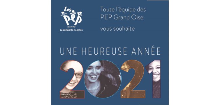 Carte de voeux 2021 PEP Grand Oise