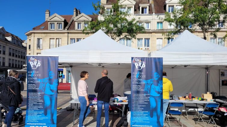 L’association Les PEP Grand Oise était présente à la journée de sensibilisation au handicap organisée par Beauvais